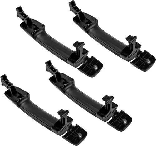 Miniatura 7 de KAX Manija de puerta exterior de ABS para conductor, 4 piezas, compatible con Toyota Tundra 2007-2019; reemplaza