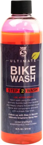 Miniatura 5 de SILCA Bike SPA Collection ciclo de lavado de alto rendimiento de 4 partes líquidas desengrasante, lavado, cera con infusión de grafeno y lavado