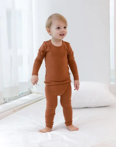 Miniatura 4 de AVAUMA - Pijama para niños y niñas de algodón básico para uso diario