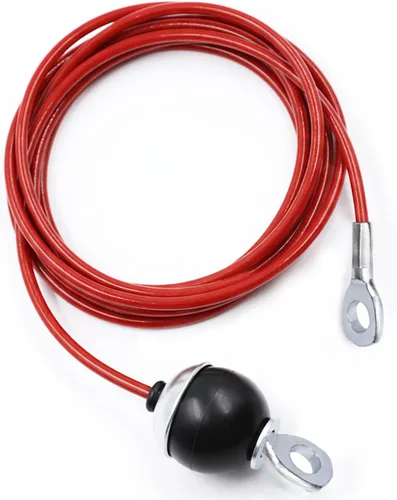 J Bryant Reemplazo de cable de polea de fitness, cuerda de alambre de acero resistente de 0.197 in (0.2 pulgadas) para gimnasio en casa y accesorios