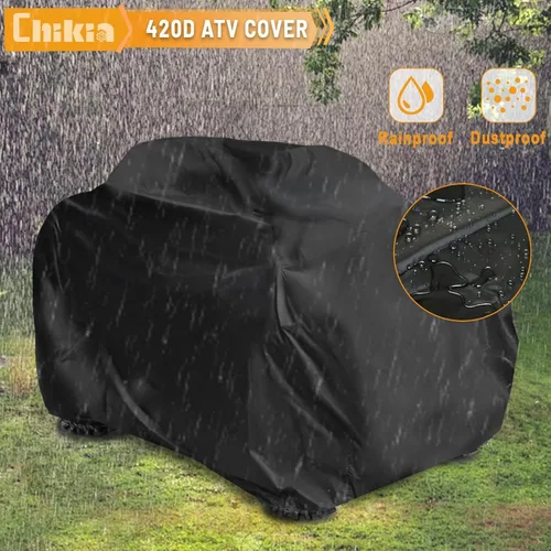Miniatura 3 de Cubierta XL para ATV Chikia 420D Impermeable, Reemplazo de Cubierta para ATV de 4 Ruedas para Polaris Sportsman 450 570 850 1000 Can am Outlander