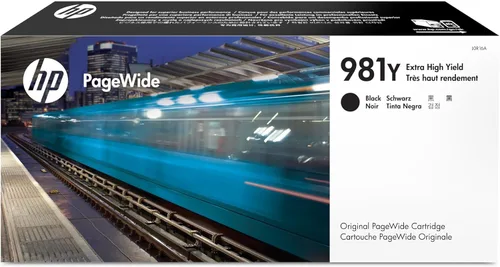 HP 981Y | Cartucho PageWide Rendimiento Extra Alto | Negro | L0R16A
