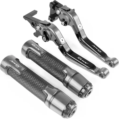 Miniatura 13 de Palancas Manillar para Yamaha Xmax 300 XMAX300 X-MAX 300 2017 2018 motocicleta CNC ajustable plegable freno embrague palanca embrague embrague