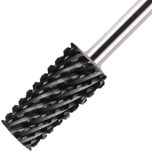 Miniatura 7 de PANA - Cabezal cónico de carburo con vástago de 3/32 pulgadas (negro, grano grueso), broca de uñas para eliminación rápida de acrílico o gel duro