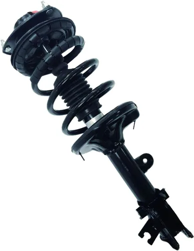 Shoxtec Reemplazo completo del puntal delantero izquierdo para 2005-2009 Hyundai Tucson 2005-2010 KIA Sportage Conjunto de muelles helicoidales Kits