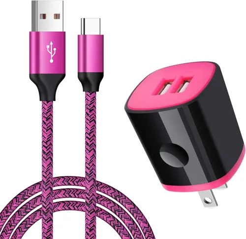 Bloque de cargador de pared tipo C, cable de carga rápida para Samsung Galaxy A36 A16 S26 S25 S24 S23 S22 S21 FE S20 5G S10E A17 A15 A14 A13 A12 A56