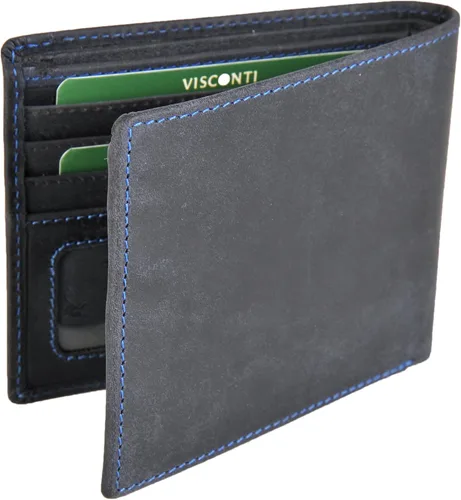 Miniatura 4 de Hunter 707 - Cartera delgada para identificación y tarjetero en cuero envejecido