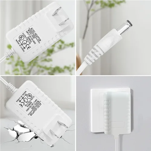 Miniatura 4 de Reemplazo del cable de alimentación de 5 V para máquina de sonido de escotilla de reposo, reposo + y mini cargador de reposo - Adaptador de fuente
