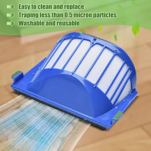 Miniatura 3 de LOVECO Kit de piezas de repuesto para iRobot Roomba 600 Series 694 692 690 614 680 660 651 650 y 500 Series 595 585 564 552,3 filtro, 3 cepillos