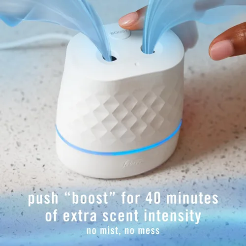 Miniatura 8 de Febreze Plug Scent Booster Dispositivo de Fragancia Continua Difusor de Aceite + Ambientador Enchufable Compatible, Repuestos de Aceite Perfumado