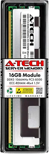 A-Tech 16GB RAM for Supermicro SUPER X8DAH+-F, X8DTN+-LR, X8DTU-F, X8DTU-LN4F+, X9DAi, X9DBS-F-2U, X9DR3-F, X9QRi-F+, X9SRi | DDR3 1066MHz PC3-8500
