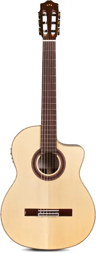 Miniatura 2 de Cordoba GK Studio Limited Cutaway Flamenco Guitarra acústica electroeléctrica de cuerdas de nailon, Serie Iberia