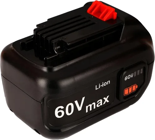 Batería de iones de litio de 3000 mAh compatible con Black and Decker de 60 V LBX1560 LBX2560 LHT360 LST560 LSW60C CM2060C LBX1560 LBX2560