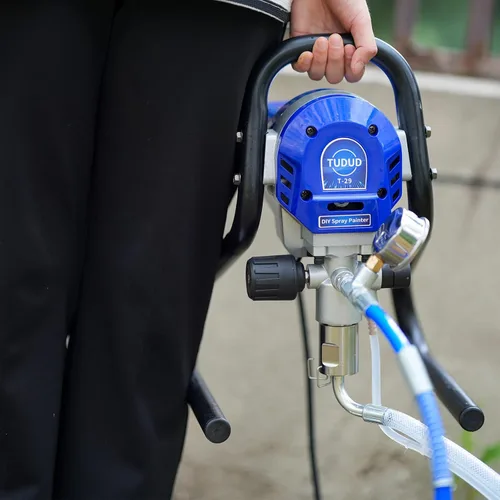Miniatura 6 de Pulverizador de Pintura Sin Aire 3000PSI 750W Máquina de Pulverización Sin Aire de Alta Eficiencia, Pistola de Pintura con Soporte para Bricolaje