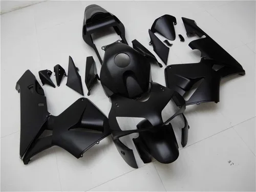 Miniatura 2 de Carenado negro mate apto para Honda 2003 2004 CBR600RR CBR 600RR nueva inyección ABS plásticos cuerpo kit cuerpo trabajo 03 04 11 negro mate