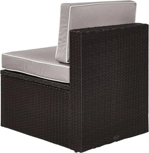 Miniatura 5 de Crosley Furniture Palm Harbor - Silla seccional para exteriores sin brazos, sillas de mimbre para patio, porche, terraza, patio trasero