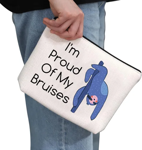Miniatura 2 de G2TUP Bolsa de cosméticos Pole Dance - Estuche de maquillaje multifunción - I'm Proud Of My Moretones - Uso de viajes y maquillaje, Orgulloso De Mis