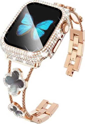 Miniatura 21 de KADES Compatible con Apple Watch Series 10 de 1.81 pulgadas/1.65 pulgadas, Series 9, 8, 7, 1.77 pulgadas, Series 6, 5, 4, SE de 1.73 y 1.57