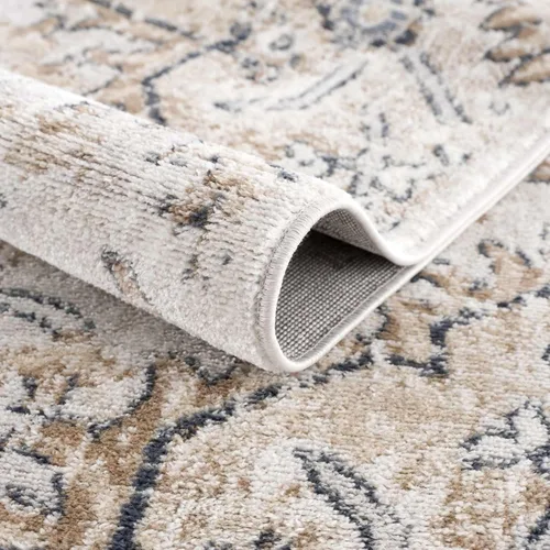 Miniatura 9 de Hauteloom Mesa Oriental - Alfombra bohemia para sala de estar y dormitorio, de 5 pies 2 pulgadas x 7 pies, alfombra bohemia para interiores, diseño