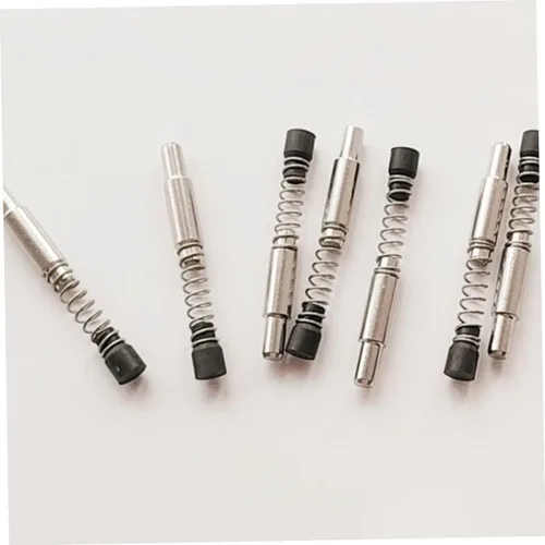 Miniatura 8 de 50 unids acero inoxidable con resorte de émbolo para 201 muro cortina muelle perno 0.3x0.3x1.5 in fácil montaje