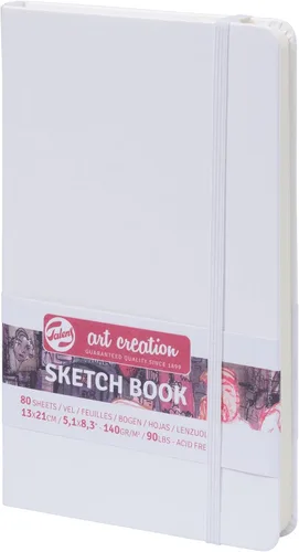 Miniatura 8 de Cuaderno de bocetos Talens Art Creation rojo 12X12 cm, 140 gramos