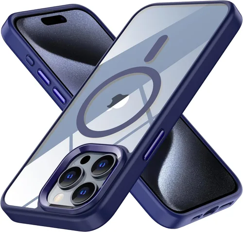 Miniatura 7 de Funda magnética para iPhone 12 Pro Max, compatible con MagSafe, [protección contra caídas de grado militar] TPU suave y transparente para iPhone 12
