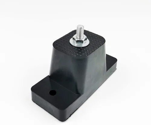 Miniatura 4 de Paquete de 4 soportes de montaje de aislamiento de vibraciones de goma y almohadillas de goma para montaje de aire acondicionado para unidades al