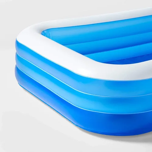 Miniatura 3 de Piscina inflable familiar rectangular de lujo de 10' X 22