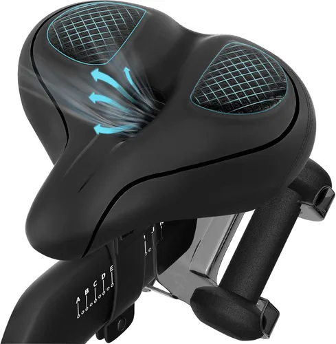 Miniatura 8 de Asiento de bicicleta de gran tamaño compatible con Peloton Bike/Bike+, asiento de bicicleta extra ancho y cómodo para mujeres y hombres, repuesto
