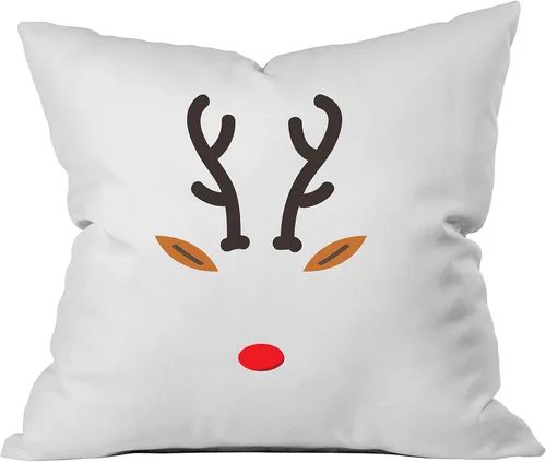 Miniatura 12 de Oh, Susannah Funda de almohada navideña de forro polar, multicolor (1 18 x 18 pulgadas)