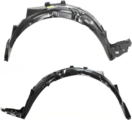 Evan Fischer Protectores de guardabarros delanteros para el lado del conductor y del pasajero, compatibles con Honda Civic Sedan 2006-2011, para