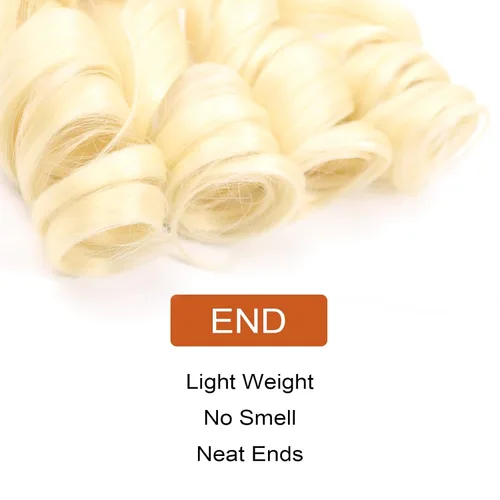 Miniatura 6 de Cabello rizado francés para trenzar de 12 pulgadas, 8 paquetes de cabello rizado preestirado para trenzas de caja, rizos franceses, trenzas