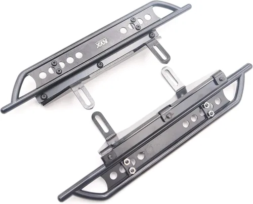 Miniatura 6 de KYX Estribos laterales de carreras placa de pie para 1/10 RC Crawler Redcat Gen8 Scout II (aluminio)