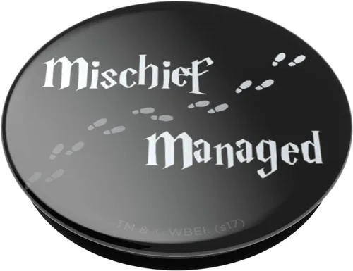 Miniatura 5 de PopSockets Agarradera adhesiva para teléfono, soporte, soporte para teléfono, Harry Potter - Mischief Gloss
