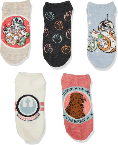 Miniatura 2 de Star Wars Paquete de 5 calcetines para mujer
