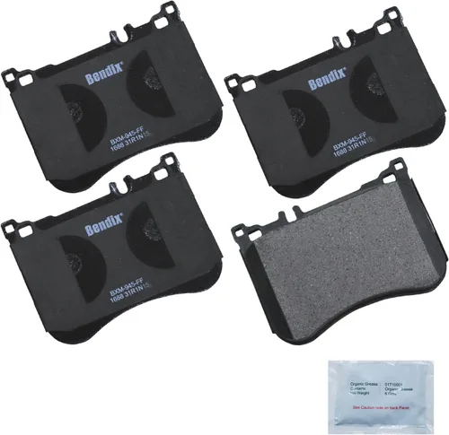 Miniatura 340 de Pastillas de freno delanteras cerámicas Bendix Priority1 CFC2302 para Hyundai Elantra 2021, Sonata 2022-2020, Kia K5 2023-2021