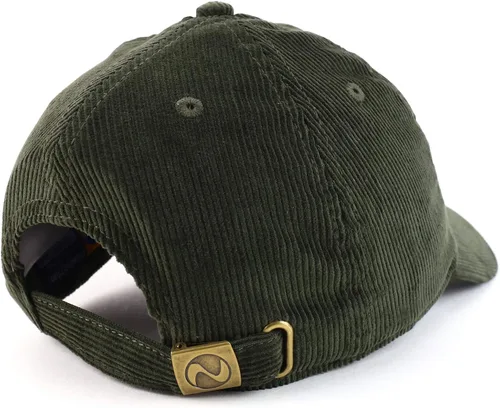 Miniatura 3 de Trendy Apparel Shop Gorra de béisbol de pana de algodón sin estructurar