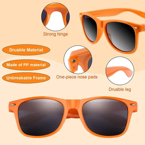 Miniatura 23 de FEPITO Paquete de 24 lentes de sol de fiesta a granel para regalos de fiesta de cumpleaños, rellenos de bolsas de golosinas para playa, piscina