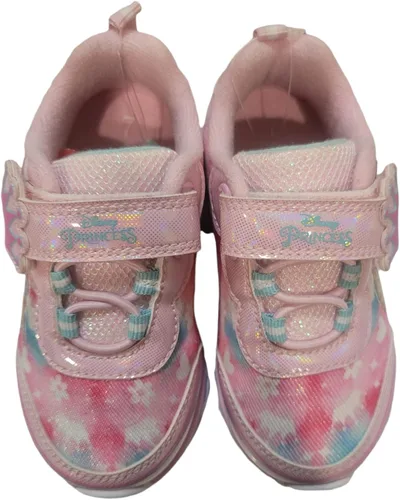 Miniatura 7 de Disney Princesses - Tenis deportivos iluminados, color rosa (bebé), talla 10