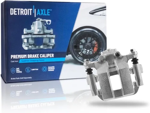 Miniatura 158 de Detroit Axle - 4 pinzas de freno para Honda Element 2003-2011 Pinzas de freno de disco con soportes 2004 2005 2006 2007 2008 2009 2010 reemplazo
