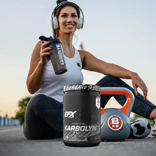 Miniatura 7 de EFX Sports Karbolyn Fuel Polvo de Carbohidratos de Absorción Rápida Carga de Carbohidratos, Energía Sostenida, Recuperación Rápida Sin