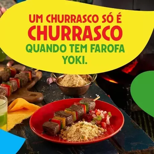 Miniatura 3 de Yoki - Harina de Yuca Sazonada - 14 Oz - Farofa De Mandioca Pronta Temperada 14.11 oz