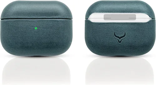 Miniatura 13 de Funda de piel auténtica para Airpods – Funda para Airpod de 1ª generación y funda para Airpod de 2ª generación compatible con Magsafe y soporta
