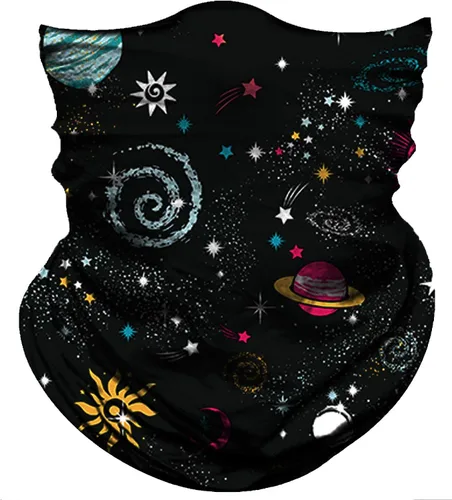 Obacle Bandana sin costuras, máscara facial rave, para mujeres y hombres, para protección contra el polvo, el viento y el sol