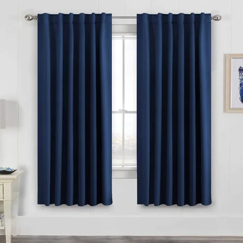 Miniatura 206 de H.VERSAILTEX Cortinas opacas con aislamiento térmico, paneles de tratamiento de ventana, cortinas opacas para oscurecer la habitación, cortinas Gris