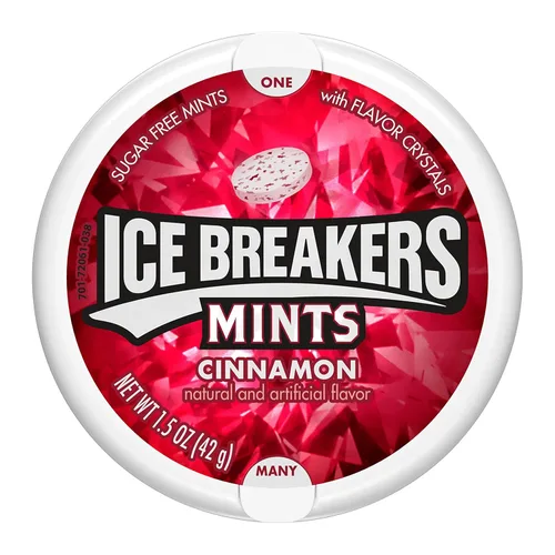 Miniatura 7 de Ice Breakers, latas de mentas sin azúcar con sabor a canela, 1.5 oz (8 unidades)