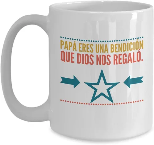 Miniatura 4 de Regalo para Papa Taza de Cafe Padre Vaso, taza café divertidas, tazas personalizadas, taza de café inspiradoras, taza con mensajes positivos.
