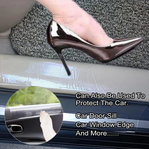 Miniatura 4 de KEBE Protector de arañazos para puerta, protege la pared de tus muebles con una cubierta transparente de alta calidad resistente para arañazos