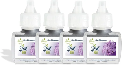 Miniatura 9 de Scent Fill Ambientador enchufable de pachulí de vainilla, 4 recambios de aceite perfumado