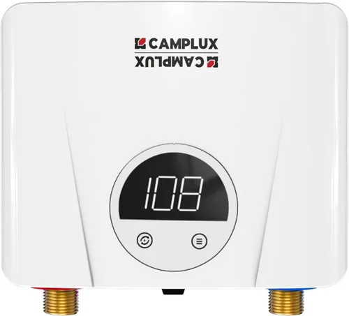Miniatura 11 de CAMPLUX Calentador Eléctrico de Agua Caliente de 6 Galones, 120-Volt con Cable 1440W Calentador de Agua Eléctrico de Mini-Tanque para Punto de Uso